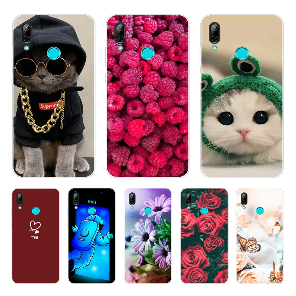 For Huawei P Smart 2019 Case Bumper Soft TPU Psmart 2019 Silicone Case For Huawei P Smart 2019 POT-LX3 POT-LX1 6.21 Phone Cases