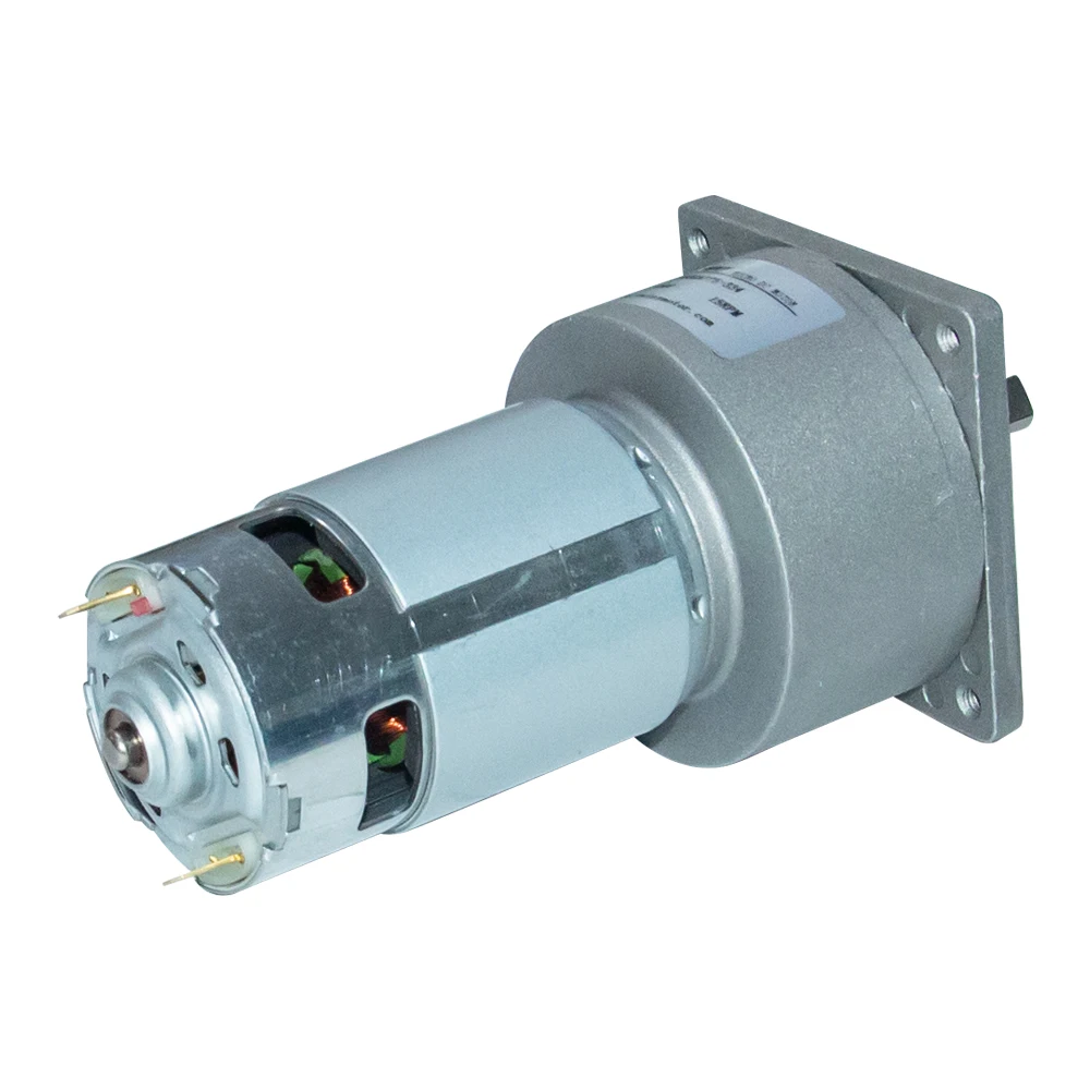 DC 12/24V Geared Motor Reducer With Metal Gearbox High Torque Parallel Shaft 3-300rpm DC Electric Motor With High Speed