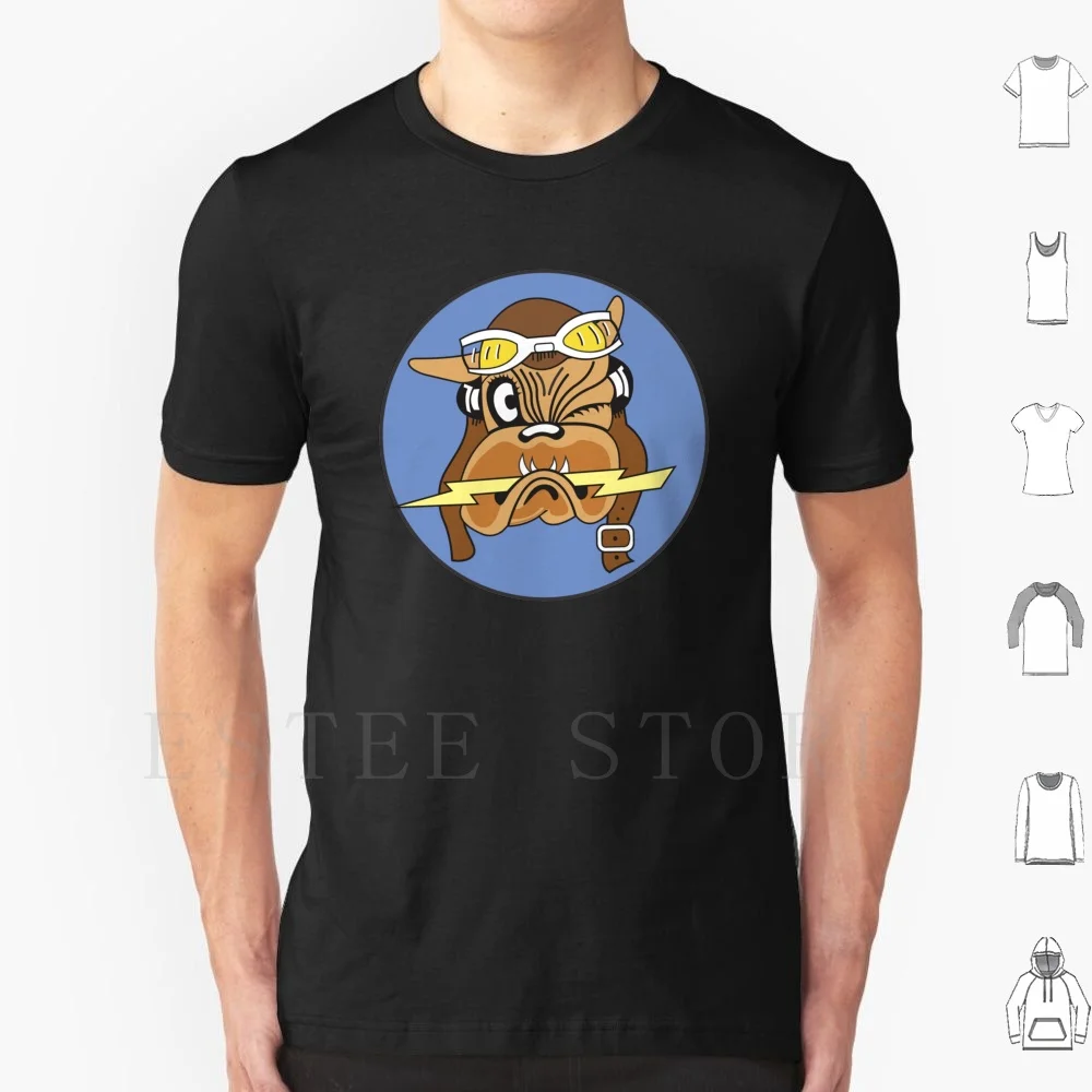 61st Fighter Squadron Of The 56th Fighter Group-Clean Style T Shirt DIY Big Size 100% Cotton Pzd Pzd501 Ww2 Air Force United