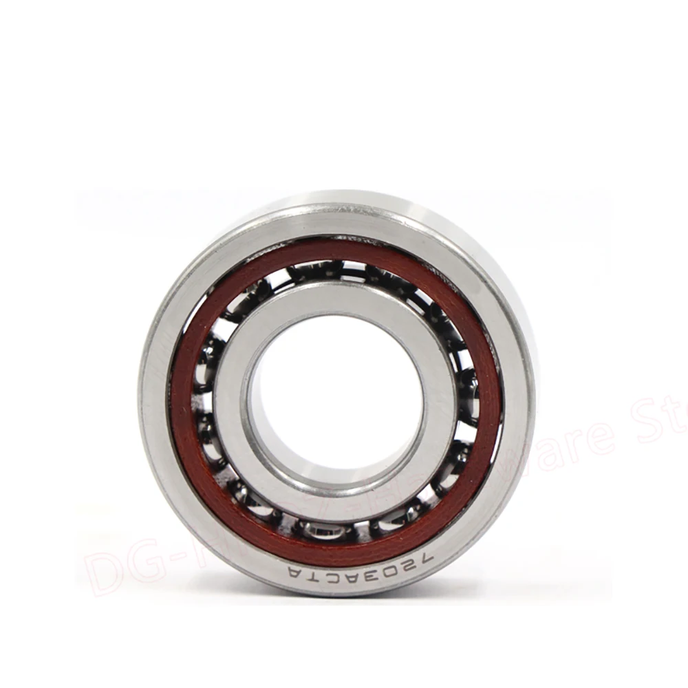 Angular Contact Bearing Single Row 706 708 7200 7201 7202 7203 7204 7205AC Corrosion resistant 6-15mm Thickness 1/2pcs