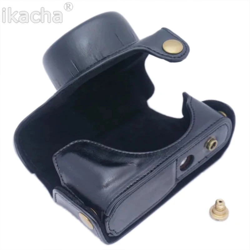 Full Body Precise Fit PU Leather Digital Camera Case Bag Cover for Panasonic Lumix DC-GF10 GF9 GF8 GF7 GX900 GX950 GX850 GX800