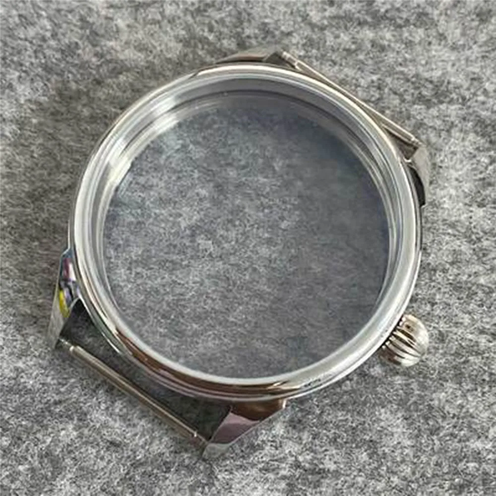Großhandel 42mm Uhrengehäuse für ETA 6497 6498 Modifiziertes Gehäuse Klare Rückabdeckung Edelstahlgehäuse für ST3600 ST3620 Uhrwerk – Detail 7