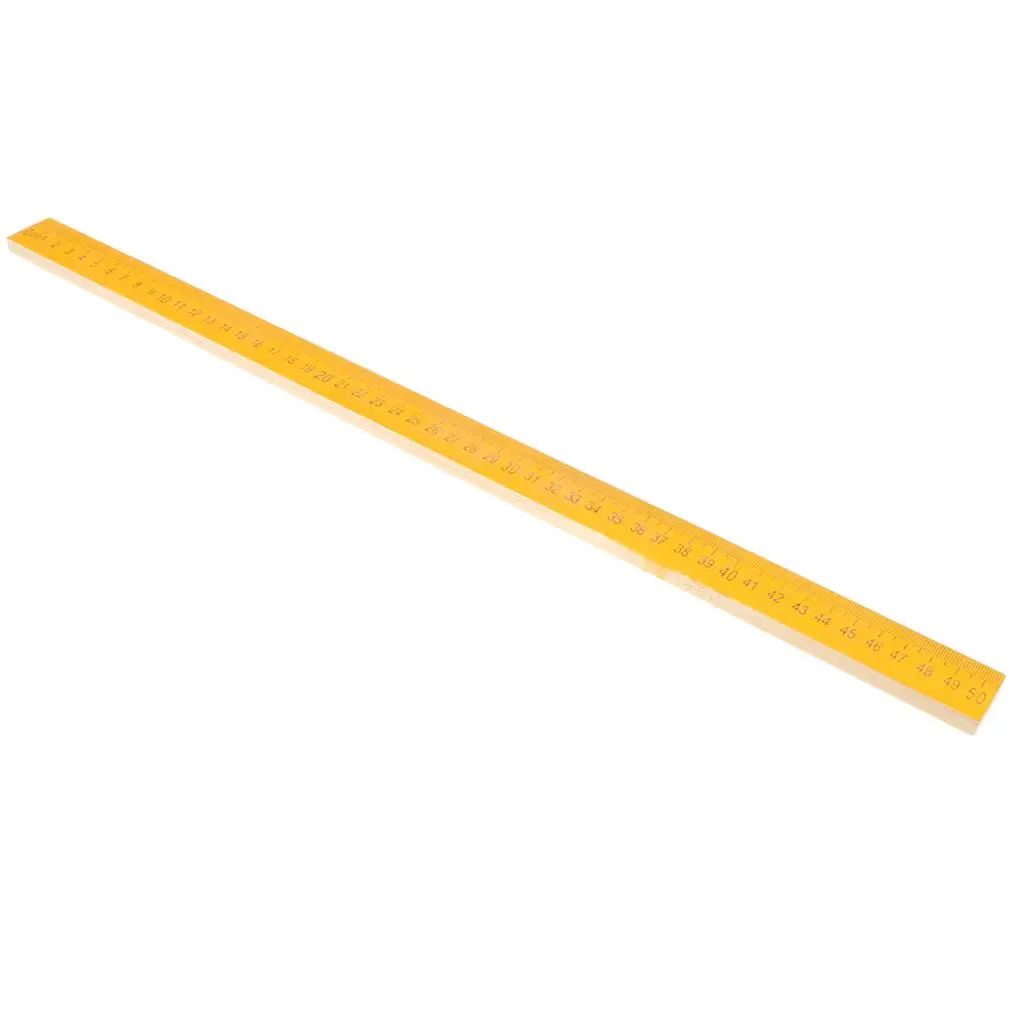 50cm Wooden Ruler Measuring Rulers for  Office Student Teaching Aids