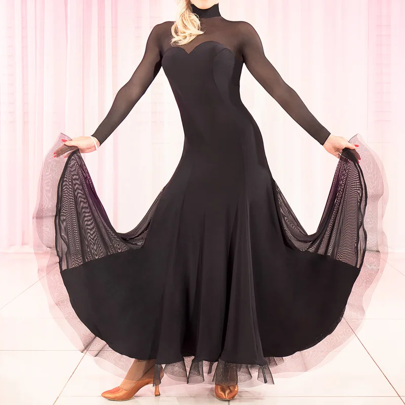 

New ballroom waltz modern dance dress dance competition standard ballroom dancing clothes