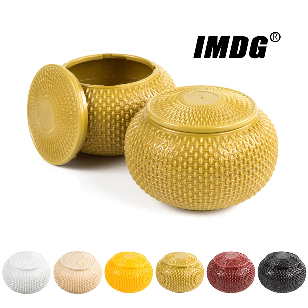 Пара больших шахматных коробок черного и белого цвета, пластиковая плетеная круглая банка, имитация соломы, дракона, шкала, горшок для хранения Gobang