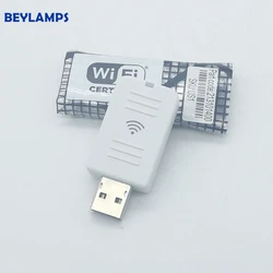 ELPAP07 Proyector Inalámbrico, adaptador WIFI USB LAN, ELPAP07 V12H418P12 WN7512BEP 802.11b/g/n F/S, apto para proyectores