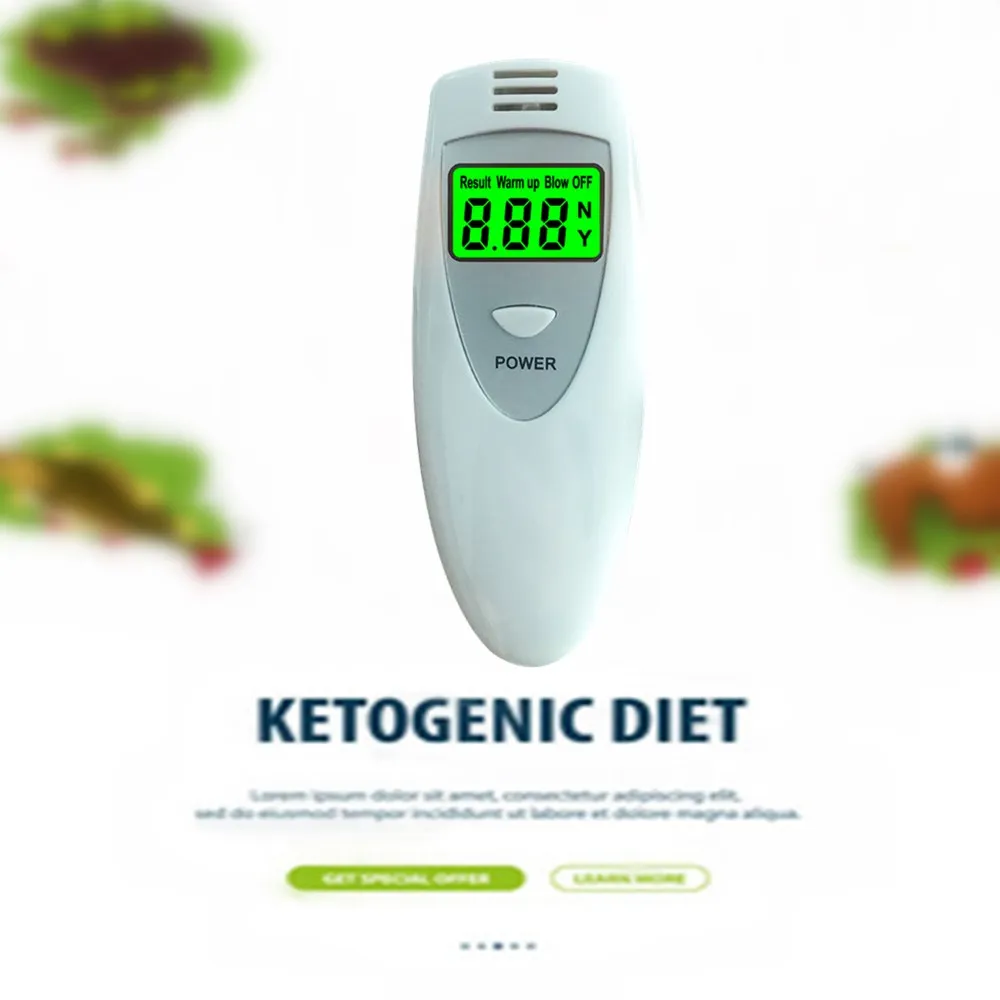 GREENWON ketosis meter breath ketone tester monitor fat burn & weight loss monitor detector