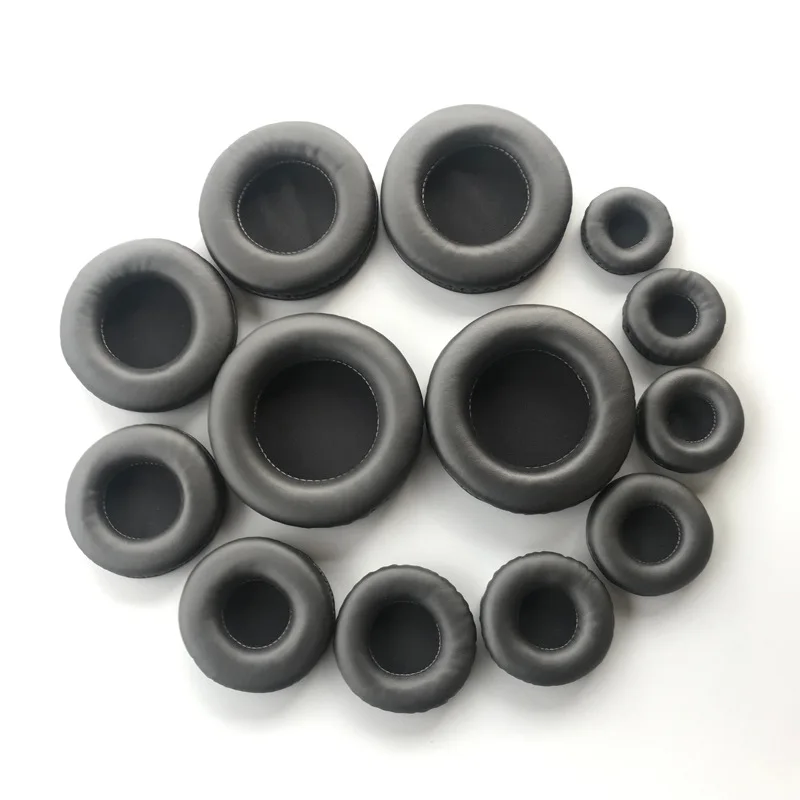 45mm -110mm Round Headphone Earpads Cushion Universal Headphone Earpads 50mm 55mm 60mm 65mm 70mm 75mm 80mm 85mm 90mm 95mm100mm