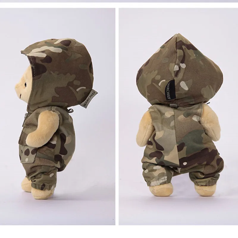 Imagem -06 - Tactical Urso Camuflagem Bolsa para Camping ao ar Livre e Trekking Brinquedo Portátil Destacável Acessório Pendurado para Pesca Treinamento e Caça