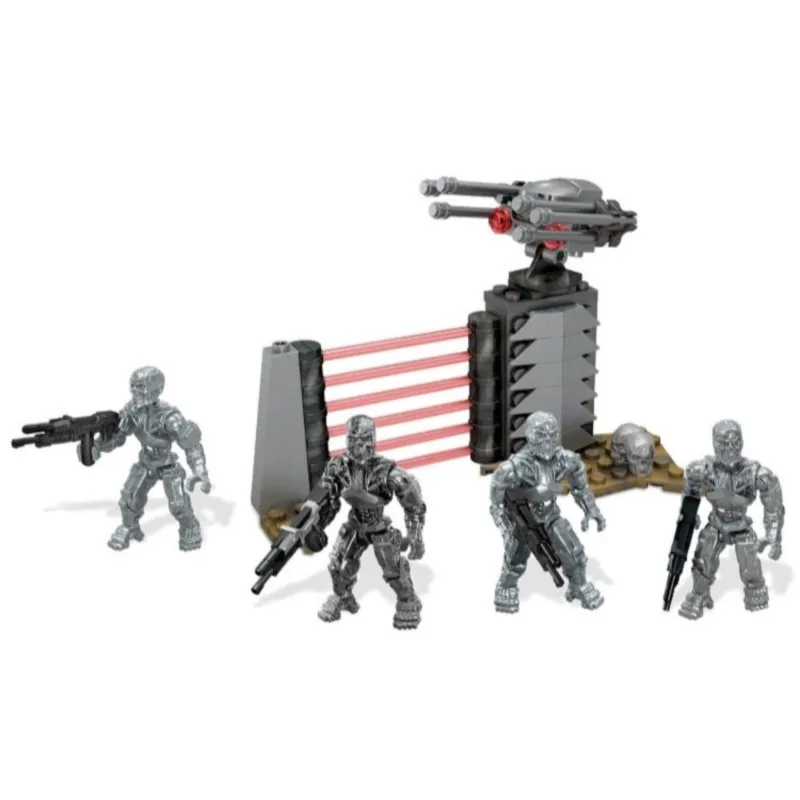 Action Figure TERMINATOR: Genisys T-800 Figure Toys MEGA Building Bloks