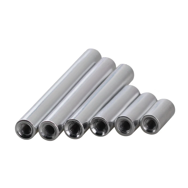 10pcs Aluminum column rods M3*4/5/8/10/12/15/20/23/25/30/35/37/40/50(OD=5mm) Aluminum Standoff spacer Spacing screws Nuts