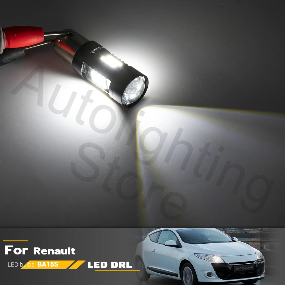 2 قطعة الأبيض زينون P13W Canbus لا خطأ LED لمبات لأودي A4 B8 NonFL (2008-2012) النهار تشغيل ضوء DRL مصباح