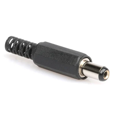 10 pcs/lot DC power plug 9mm 14mm length 5.5x2.1MM 5.5x2.5 30V 1A Electric Connector Male Mount Plug Wire Charge Adapter