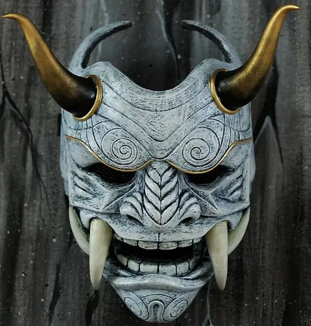 

Japanese Prajna Mask Devil Vintage Cosplay Hard