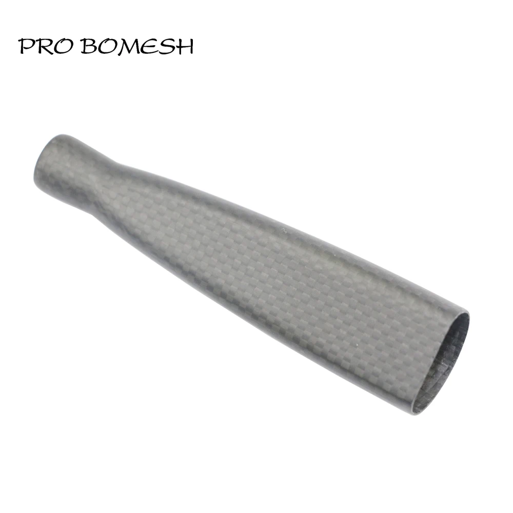 Pro Bomesh 1 Piece 7.9g 11cm Carbon Fiber Rear Grip Butt Grip Set DIY Fishing Rod Building Component Repair Rod Pole