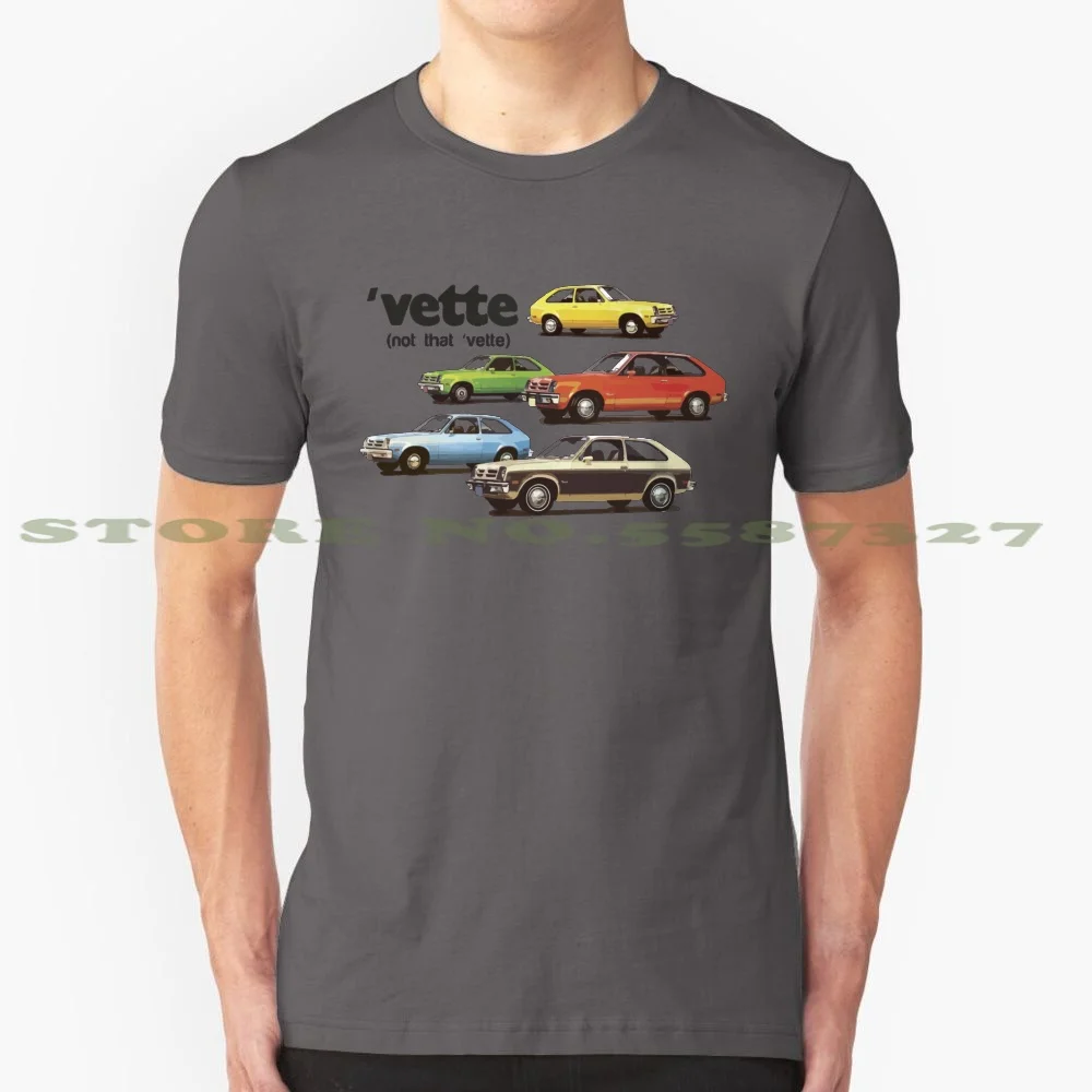 Vette ( Not That 'Vette ) 100% Cotton T-Shirt Chevette Opel Kadett Car Vintage Classic 1976 1977 1978 Gm General Motors