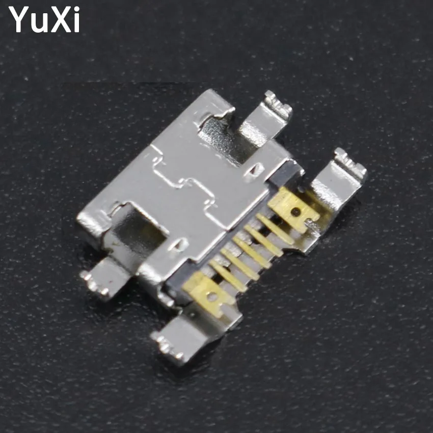 

YuXi 100pcs Micro 7Pin USB Jack Charging Socket Port Plug power Dock Connector For LG K4 K10 M160 K8 M200N K520 K580 K500N