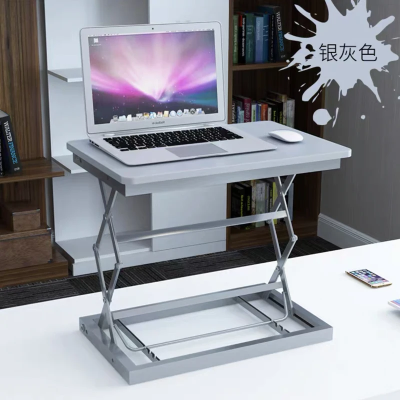 Stand-up computer lifting table laptop desktop computer desk standing office workbench desktop increase shelf Liftable