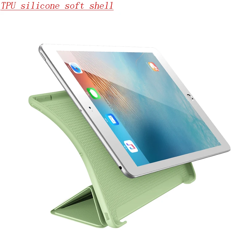 New Case For ipad Air 3 2019 10.2 inch 7th generation PU Leather Smart Auto Sleep Wake Cover Pro 10.5 inch TPU silicone shell