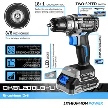 20V Brushless Cordless Drill Kit #5