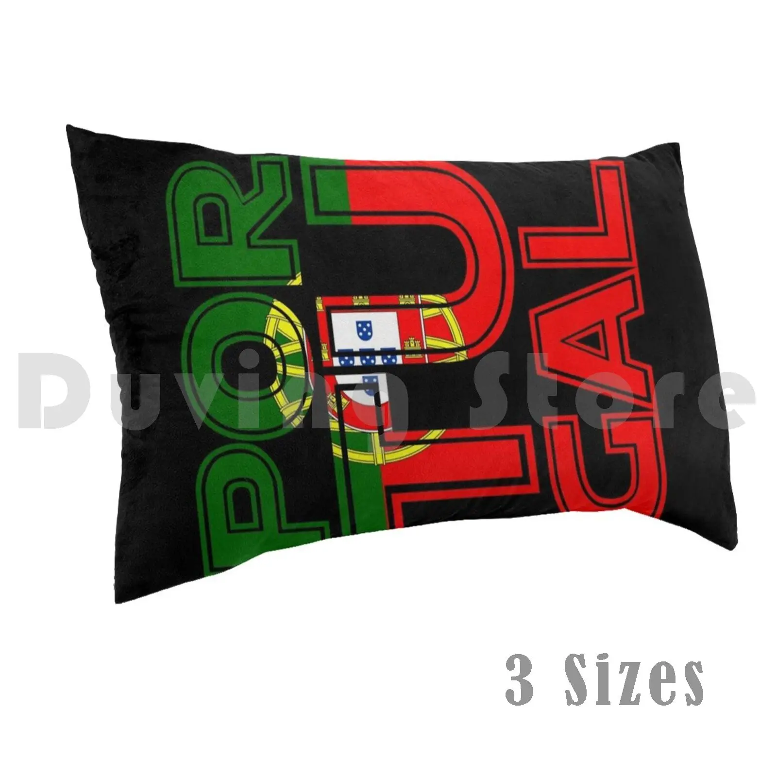 I Love Portugal Country Land Cut Flag Pillow case 40x60 11 I Love Portugal Football Team Winners Galo