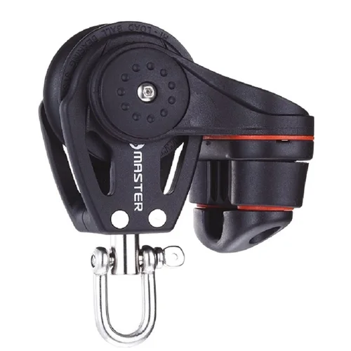 해양 보트 요트 범선 하드웨어, 단일 회전 샤클, 페어리드 클릿 블록 마스터 BB-0410F, 40mm, 1 9/16 인치