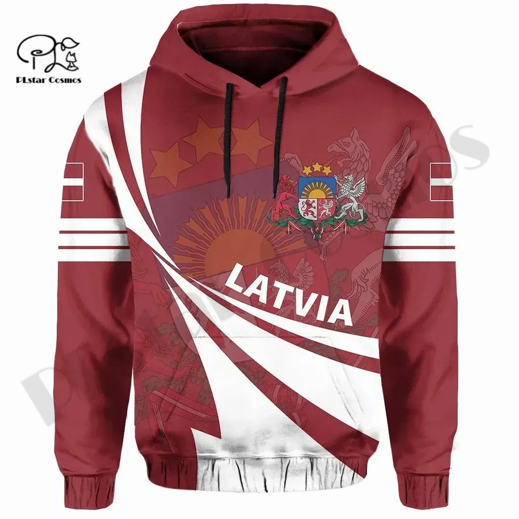 

PLstar Cosmos 3DPrint Newest Latvia Country Flag Unique Men/Women Premium Hrajuku Casual Streetwear Hoodies/Zip/Sweatshirt W-10