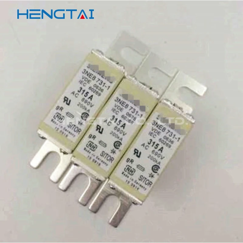 3NE8 731-1 IEC60269 315A 200KA 690V ac fusibile tubo fusibile SITOR 33ne87311 IEC 60269 3NE8731-1IEC60269 3NE87311IEC60269