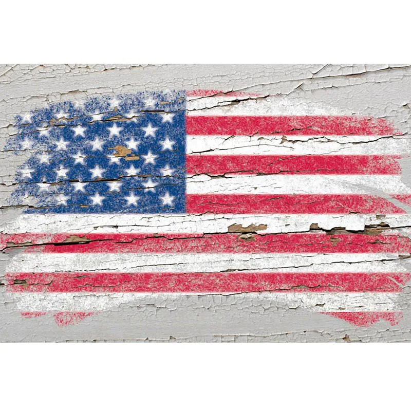 American Flag Background for Photography Independence Day Photo Backdrop for Photographers Studio MW-137