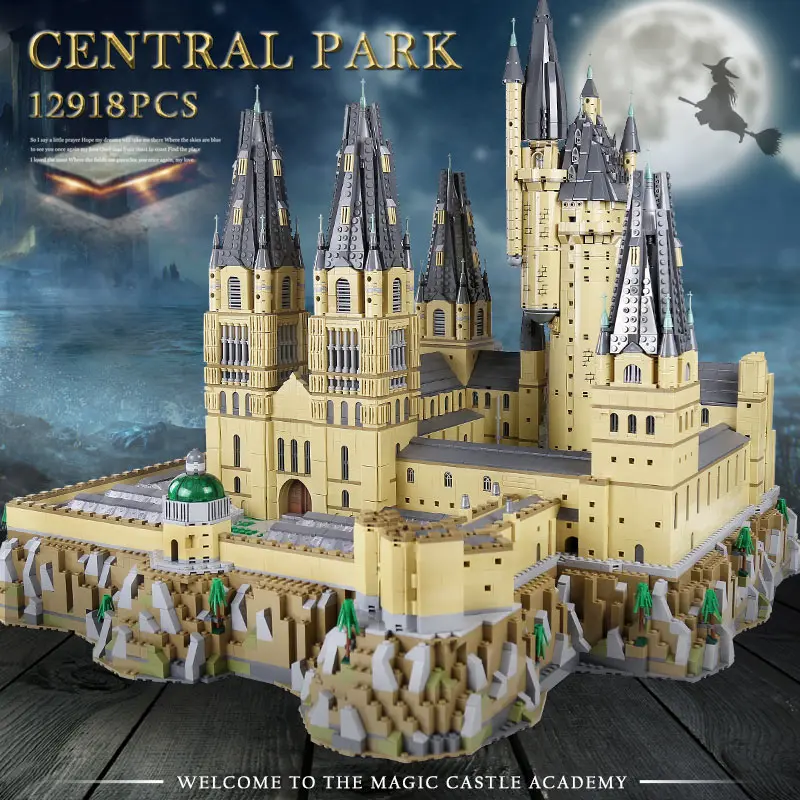 IN STOCK 16060 S7315 71043 Movie Assembly Toys  MOC-30884 Magic Movie Castle Model Building Blocks Bricks Kids Christmas Gifts