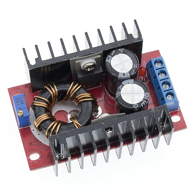 150W Boost Converter DC to DC 10-32V to 12-35V Step Up Voltage Charger Module Power Supply Driver Charger Adjustable