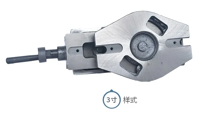 QH Heavy-Dutyเครื่องมิลลิ่งแบนคีมจมูกเจาะเครื่องPrecisionมุมSolid Bench Vise 3นิ้ว
