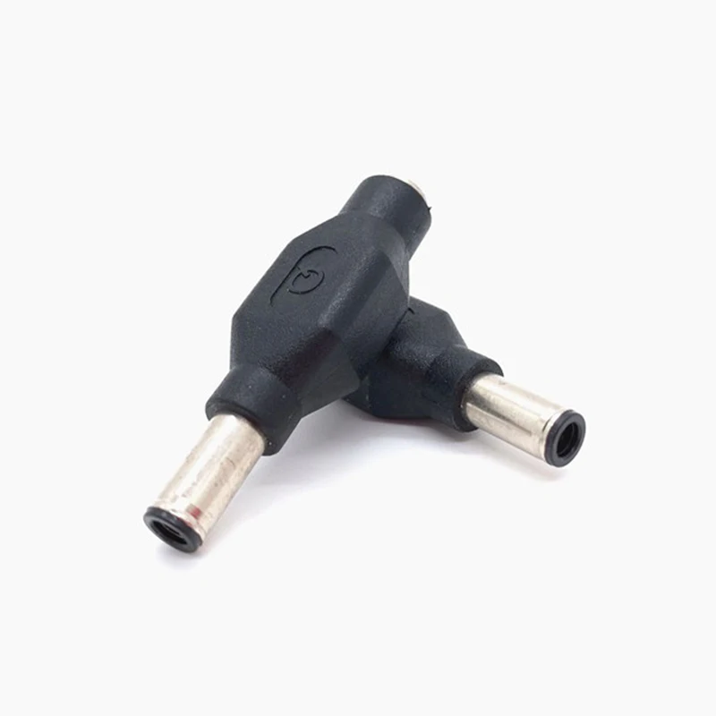 1Pcs 6.0*3.7mm Male to 5.5*2.1 mm Female With Pin DC AC Power Adapter Plug Connector DC Jack Tip Notebook Laptop Widely for Asus