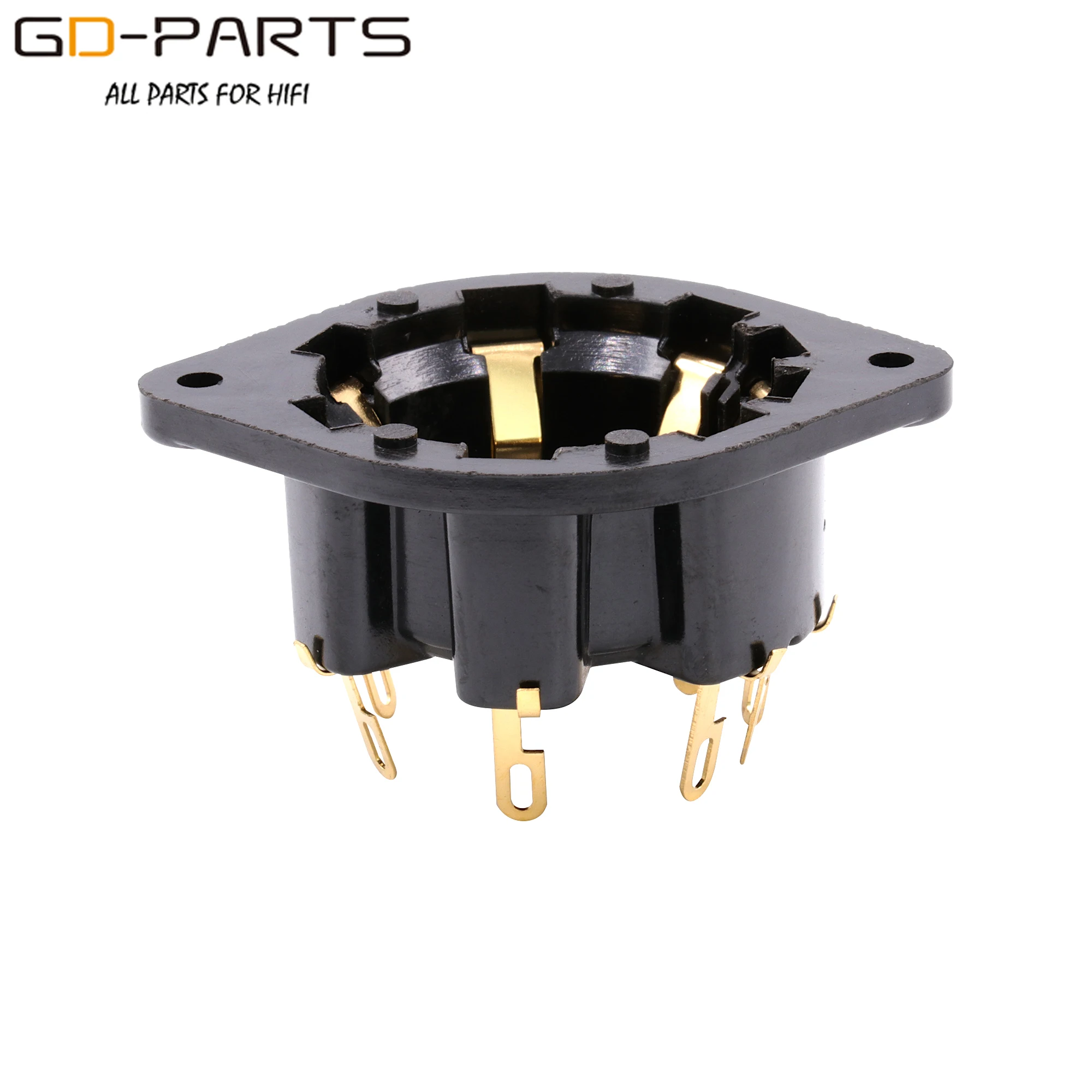 1PC CHASSIS MONTIEREN 8pin P8A Kunststoff Rohr buchse Für AD1 EL5 AZ4 EF1 EF6 EL8 EL3 Hifi DIY Vintage rohr Verstärker