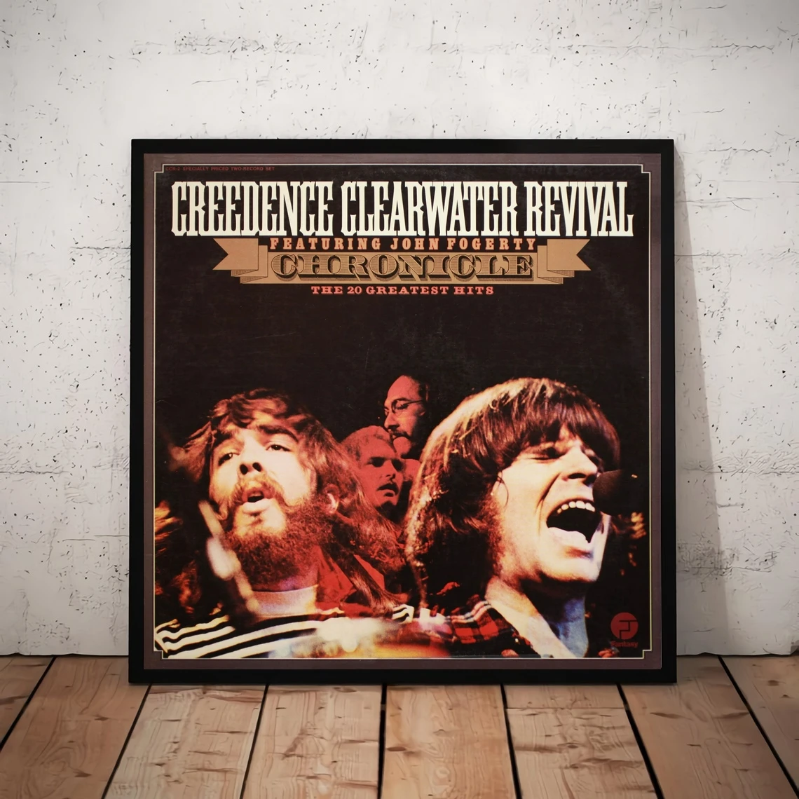 Creedence Clearwater Revival Chronicle Music Album Cover Poster Canvas Art Print Home Decoration Wall Painting ( No Frame )