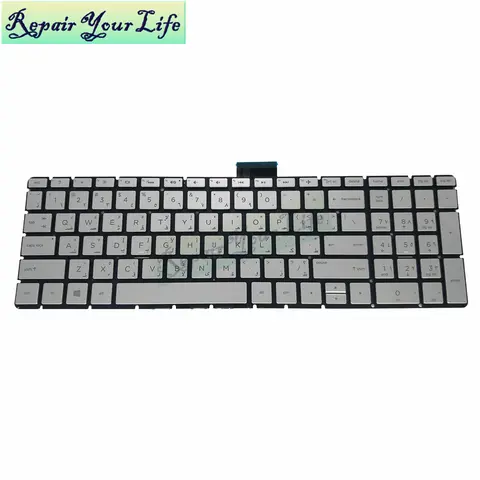 Teclado retroiluminado azerty francés árabe para HP ENVY X360 15M 15-BP BP000 15-BS 15-BW 15-CK 15-CB 250 G6 9z. Ne1bq. F0a NSK-XDFBQ