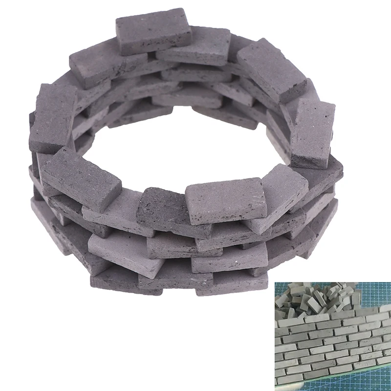 50/70 Pcs/lot 1/16 Scale Simulation Miniature Brick Model Toy Sand Table Building Scenery Sand Scene