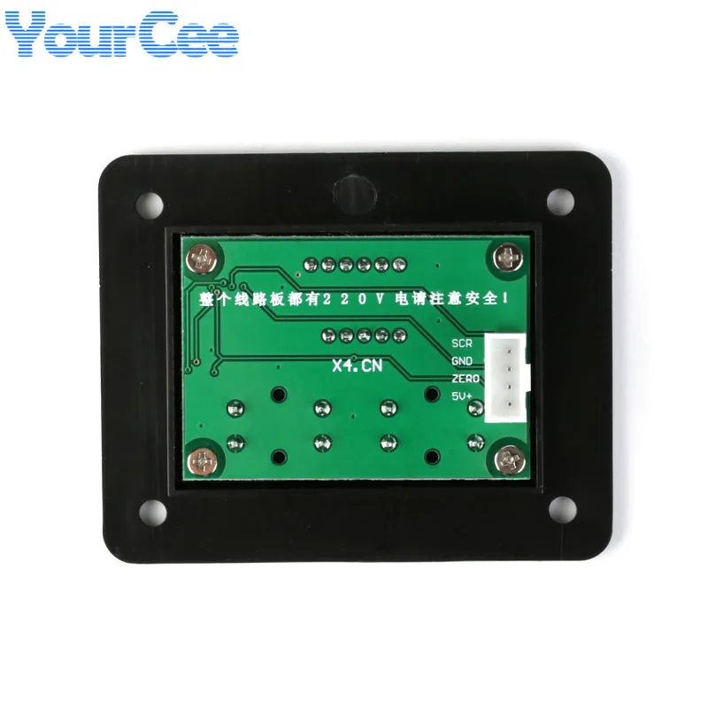 Imagem -06 - Regulador Digital de Potência Scr Termostato de Velocidade Dimmer Controlador de Velocidade do Motor Módulo Retificador Controlado Importação 10000w