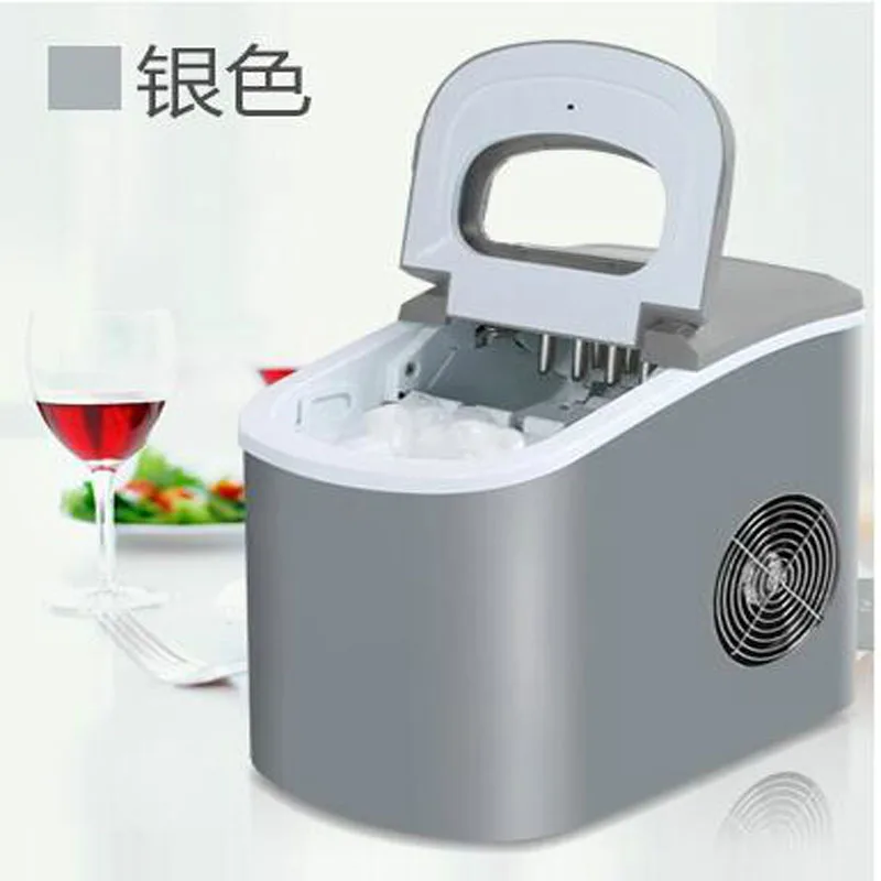 15KG/24H Ice Maker Bullet Ice Home Electric Ice Machine Round Ice Making Machine Big Bar Coffee Teamilk Shop Ice Maker