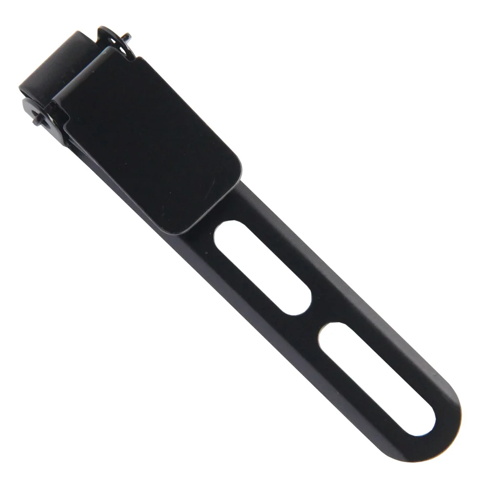 Slim 3.3 Attachment Clip Black With Mounting Accessory Great Retention and Concealment For Sheath or Narrow Application