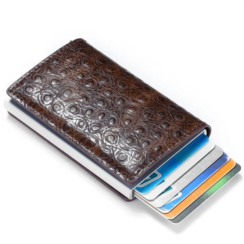 New Rfid Card Holder  Male Vintage Black Short Purse Men Wallets Money Bag 2019 Small Leather Slim Wallets Mini Wallets Thin