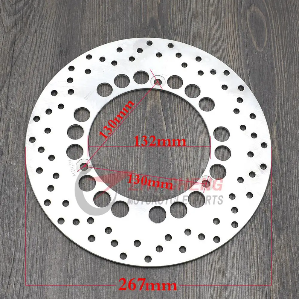 For Yamaha YP400 Majesty 400 2004-2014 YP250G Grand Majesty 2004-2007 Motorcycle Rear Brake Disc Rotor