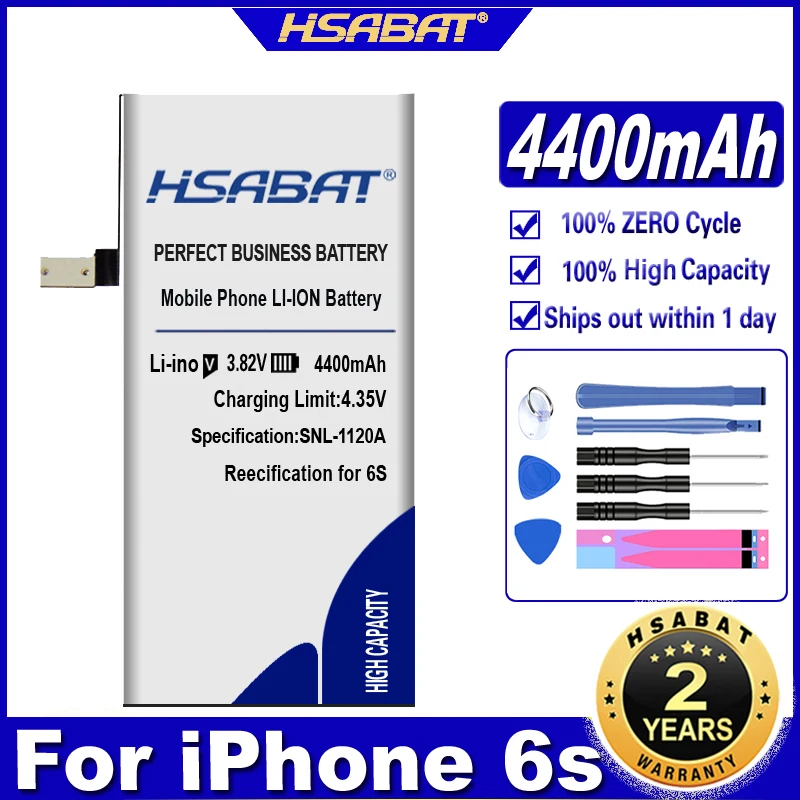 Top Quality 100% Newest 4400mAh High Capacity Battery for iPhone 6s 4.7 inch