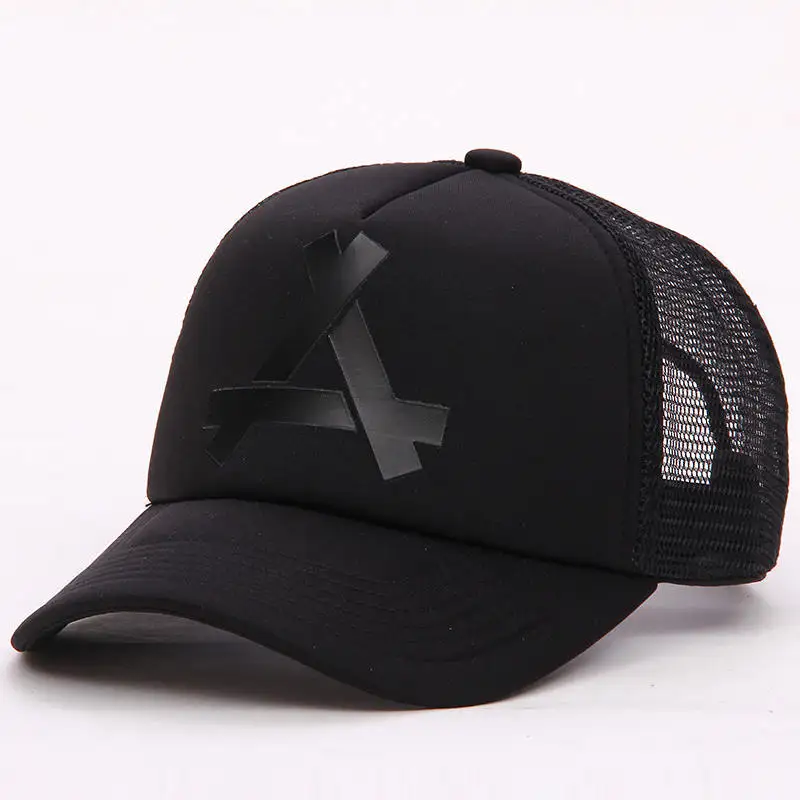 New Baseball Mesh Caps Fashionable Sports Hiphop Trucker Hat God Men Women Cap Ponytail Hat