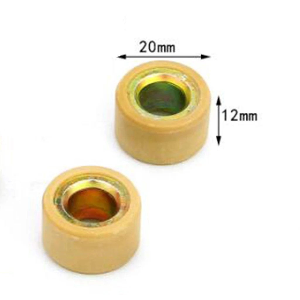 Variator Rollers 20mm x 12mm 14g for 250CC 260CC 300CC 400CC Majesty APRILIA