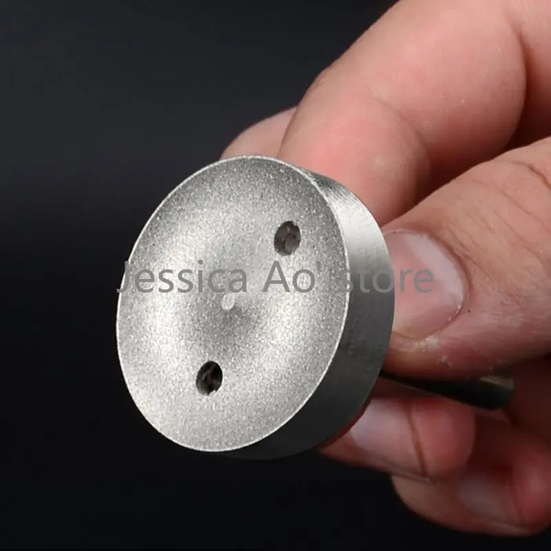 100/240 Grit Fine/Coarse Sand Peace Button Jade Buckle Grinding Head Polishing Jade Processing Tools Emery Grinding Wheel