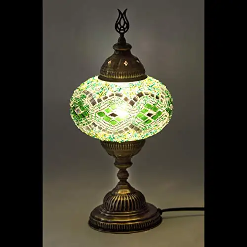 

(31 Models) Mosaic Lamp - Handmade Turkish 7 "Globes Mosaic Sconce Lamp/Wall Light, stunning Moroccan Style, Mosaic Lantern, Bro