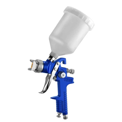 0.8mm/1.0mm Nozzle H-2000 Professional HVLP Spray Gun Mini Air Paint Spray Guns Airbrush For Painting Car Aerograph