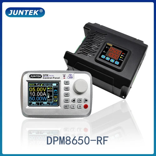 JUNTEK DPM8650-RF 리모컨 프로그램 가능 DC DC 디지털 조절식 스텝 다운 전압 전원 공급 장치 벅 컨버터, 60V5 0A