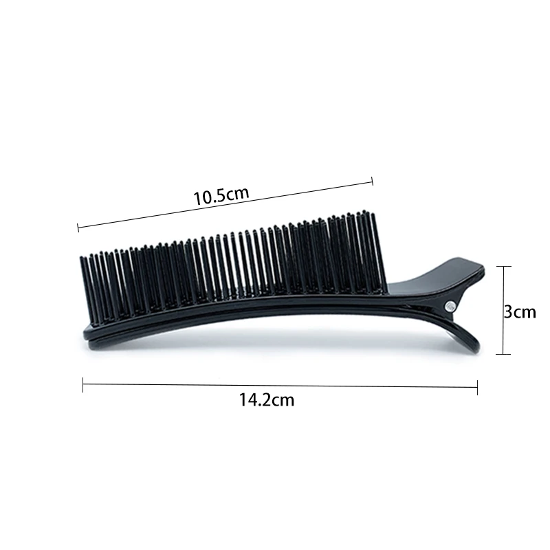 Multifunctional hair comb clip,  used for hair dyeing, blow drying, highlighting, suitable for hairdressers and home use